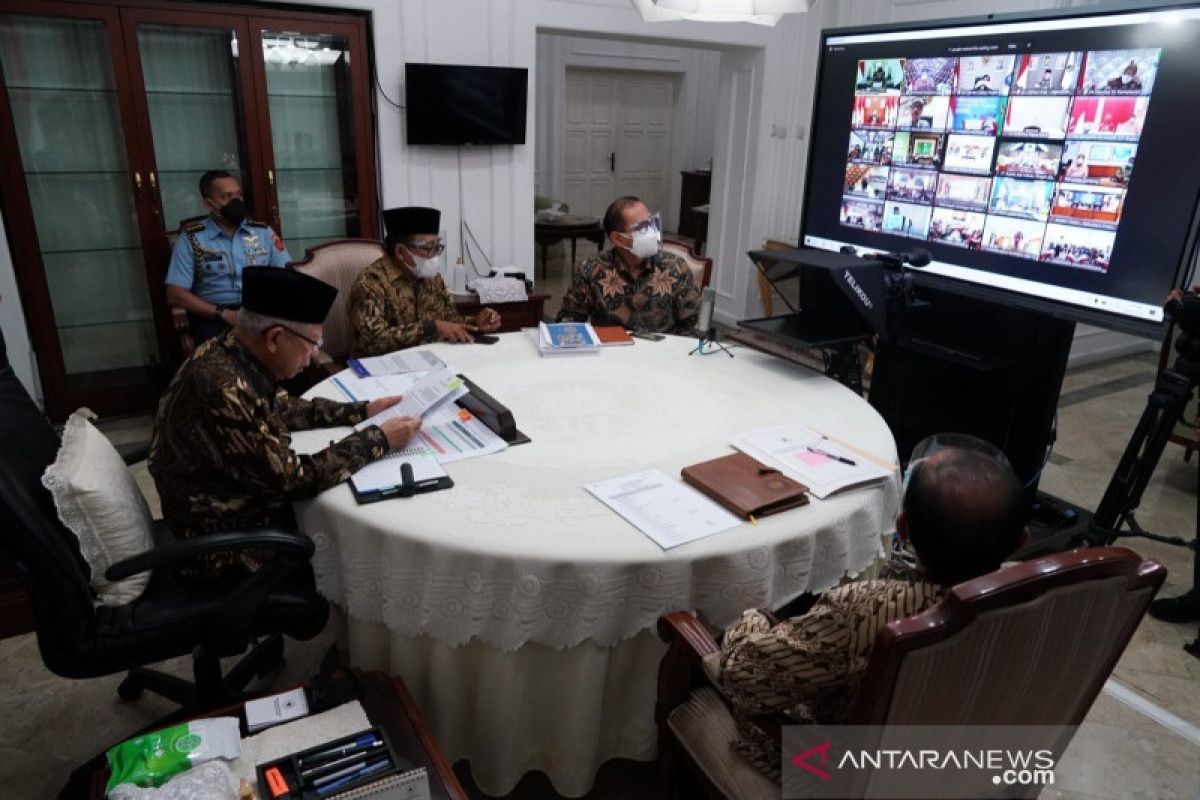 Wapres Ma'ruf Amin sebut dua tantangan untuk menyelesaikan kemiskinan ekstrem