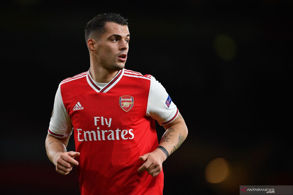 Cedera, Xhaka absen bela Arsenal tiga bulan