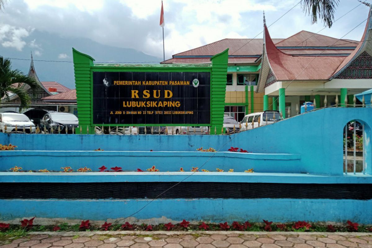 Pasien COVID-19 dirawat RSUD Lubuk Sikaping turun jadi empat orang