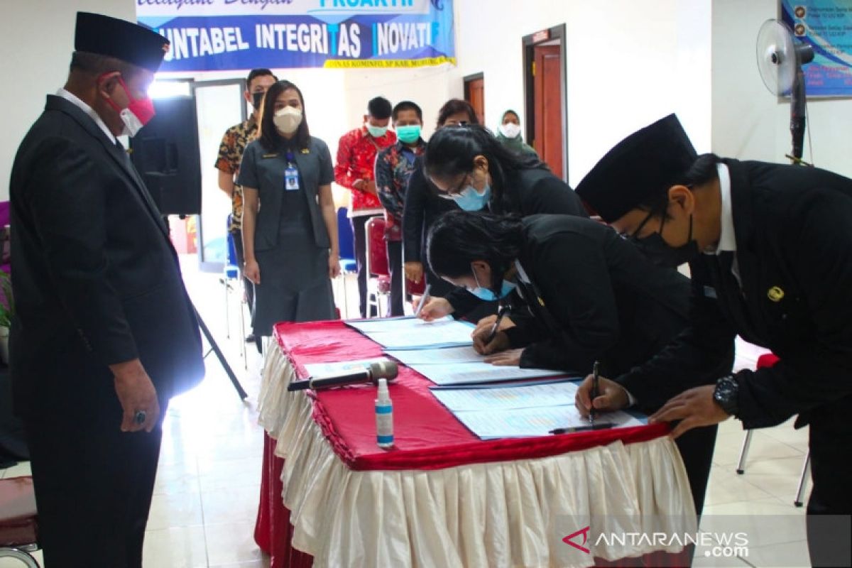 Tiga pejabat fungsional Diskominfo Mura dilantik