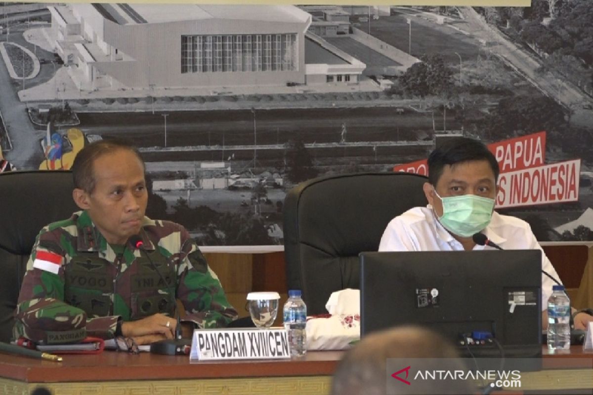 Pangdam XVII/Cenderawasih bersama Kabinda pimpin rakor kunjungan Presiden RI