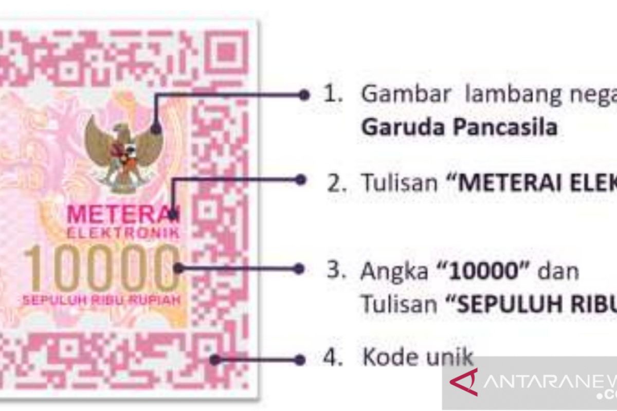 Simak!, cara mudah beli e-Meterai anti ribet