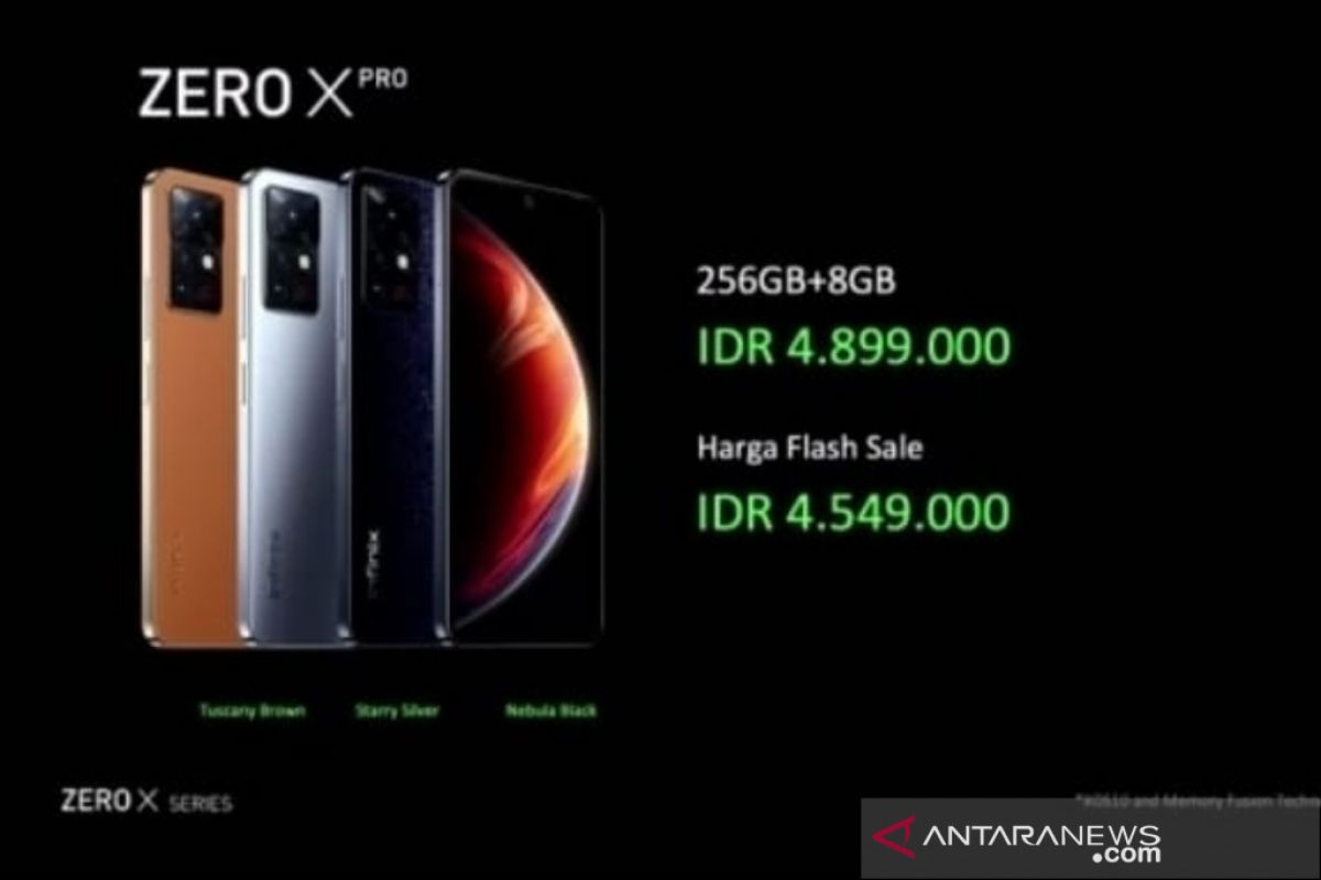 Infinix Zero X Series resmi rilis di Indonesia