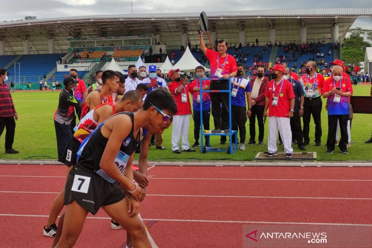 Luhut sebut akan bangun pusat pelatihan atletik khusus di Indonesia Timur