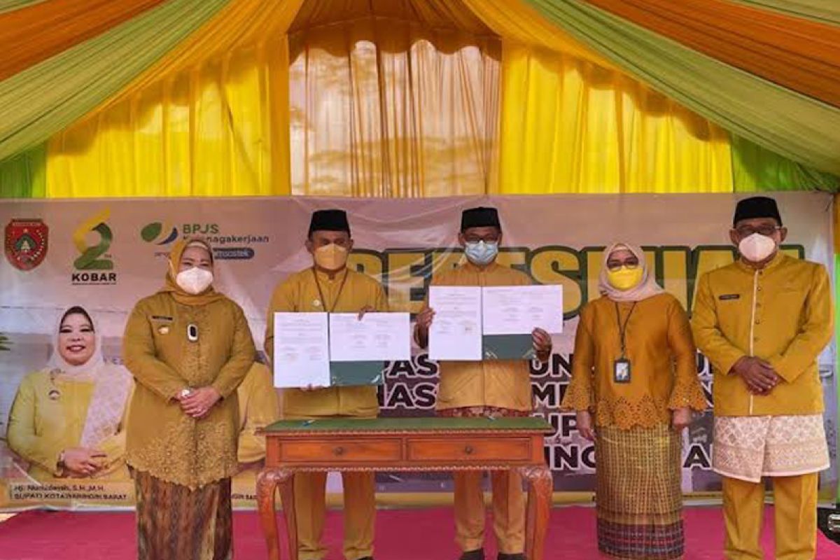 BPJAMSOSTEK Pangkalan Bun resmikan Pasar Sadar Jaminan Sosial Ketenagakerjaan