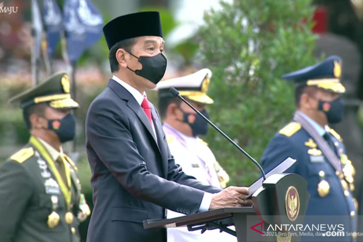 Presiden Jokowi perintahkan pergeseran kebijakan pertahanan