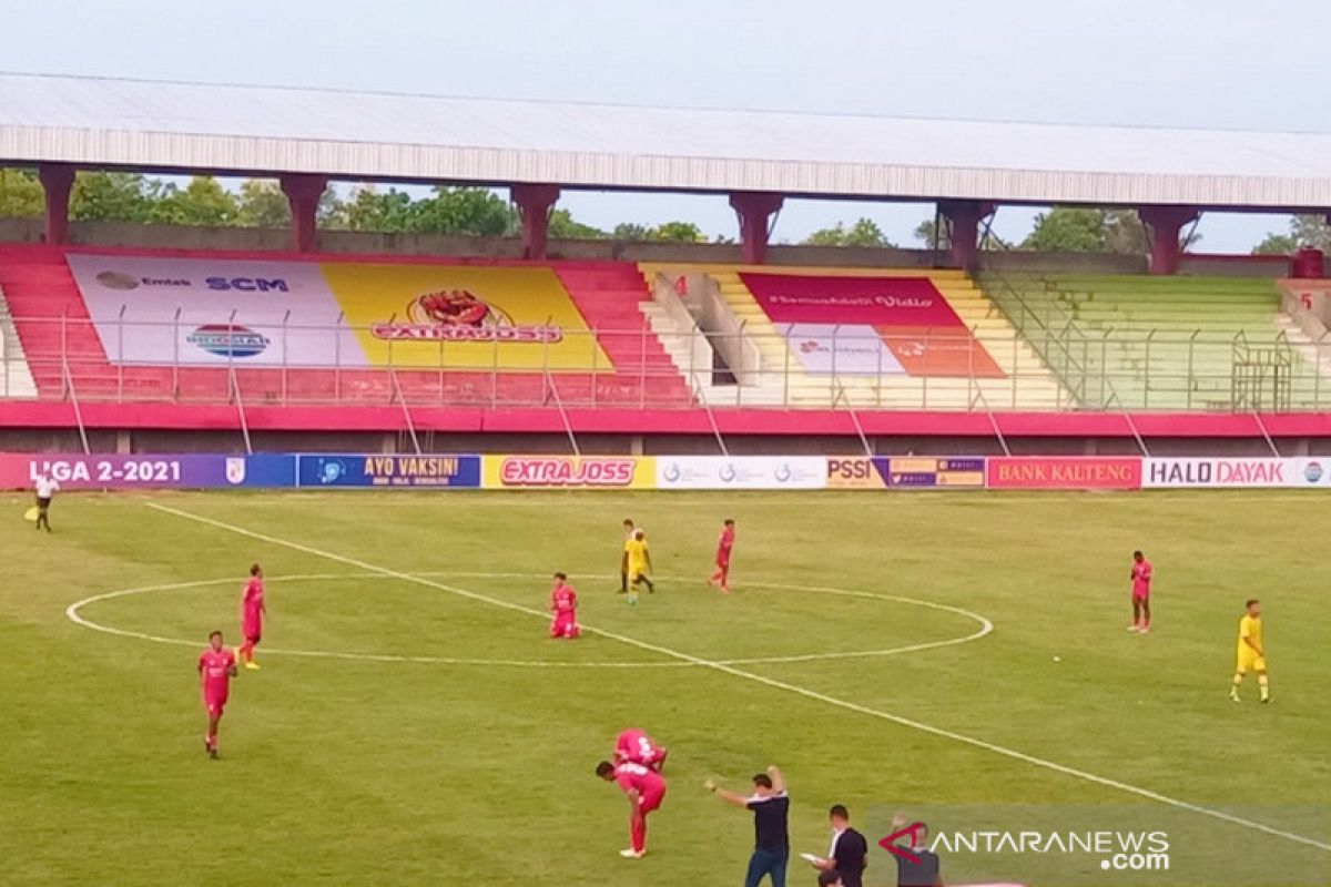 Gol tunggal Giofani bawa Kalteng Putra menang atas Persiba Balikpapan