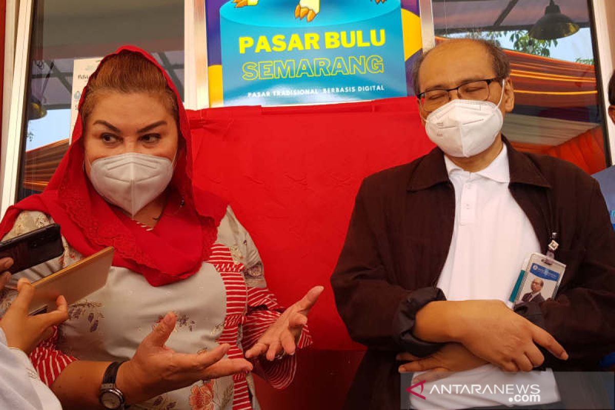 Pasar Bulu Semarang diresmikan jadi pasar tradisional digital