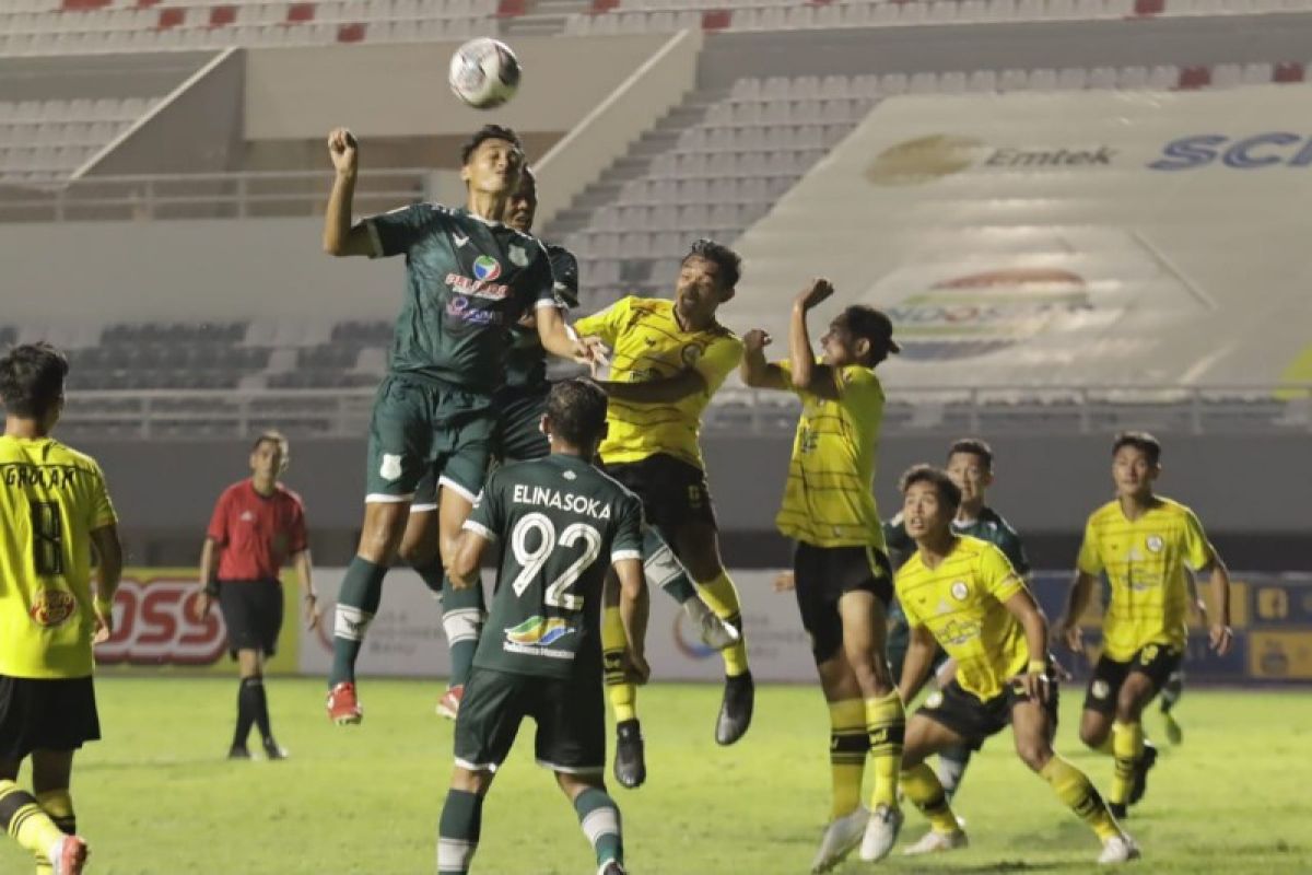 PSMS Medan ditahan imbang dengan skor 1-1 oleh KS Tiga Naga