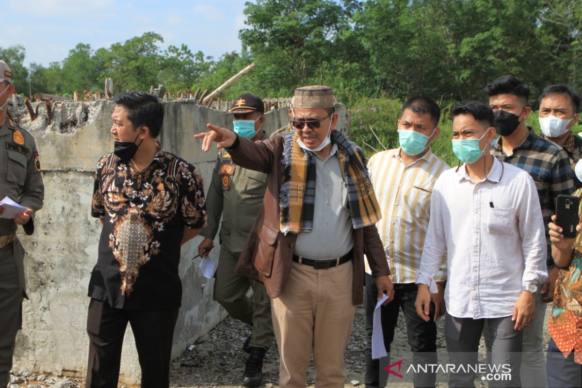 Majelis hakim gelar pemeriksaan fisik lokasi Masjid Raya Sriwijaya