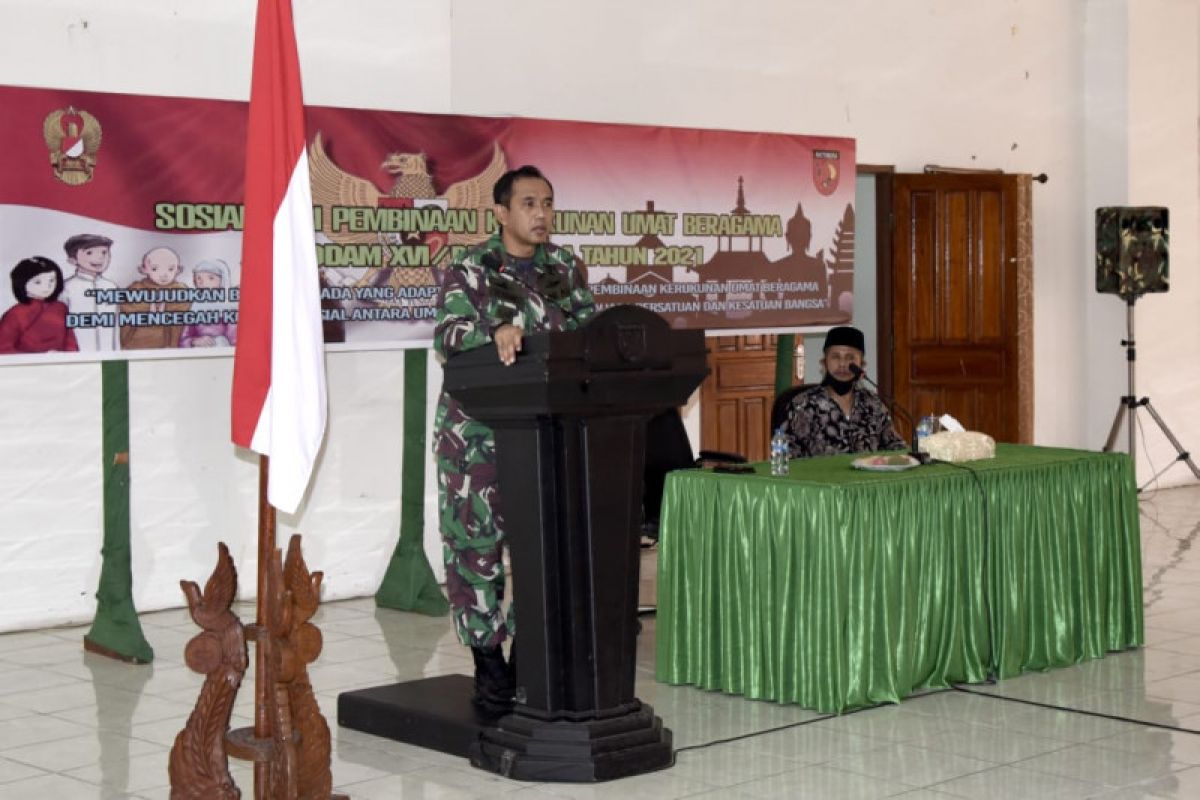 Pangdam Pattimura ajak personel hormati kebebasan beragama