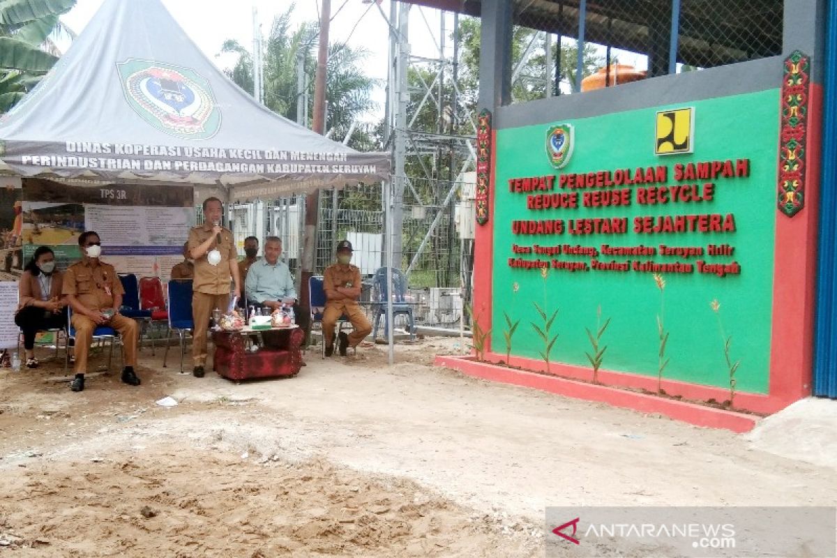 Bupati Seruyan harapkan optimalisasi pemanfaatan TPS 3R