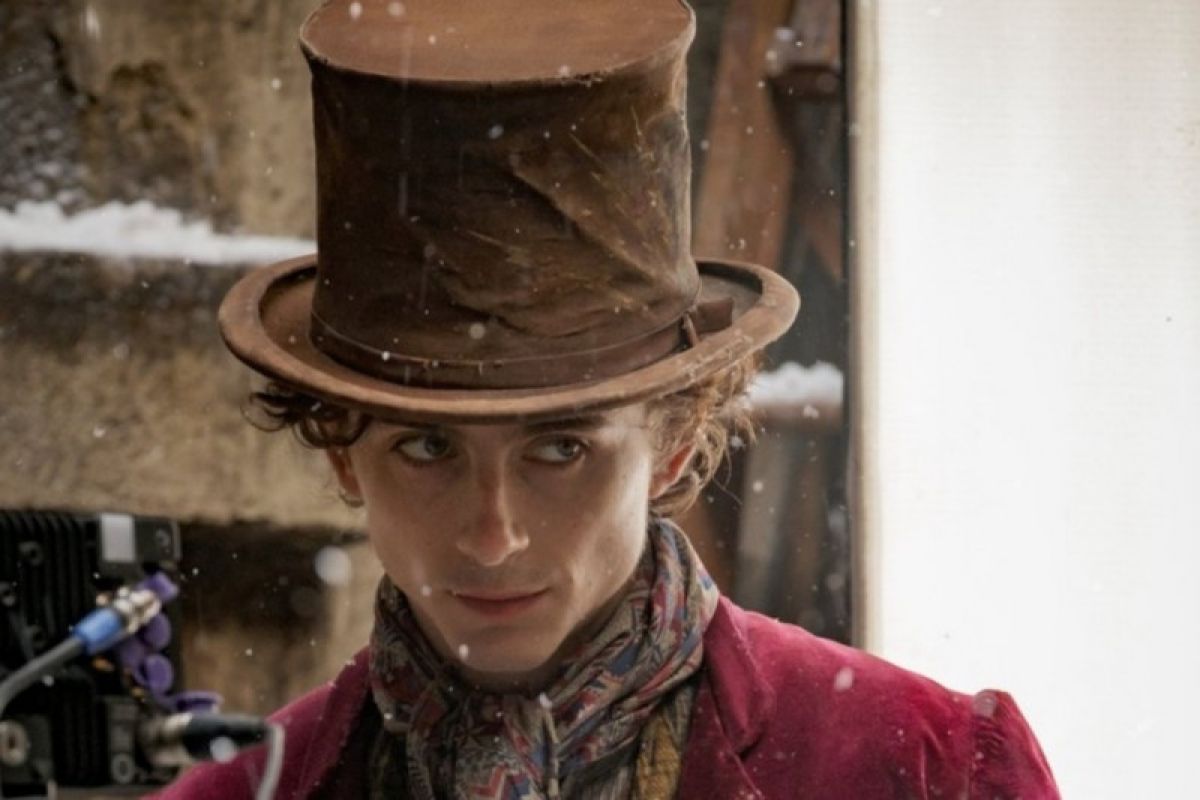 Timothee Chalamet ungkap tampilan perdana sebagai Willy Wonka