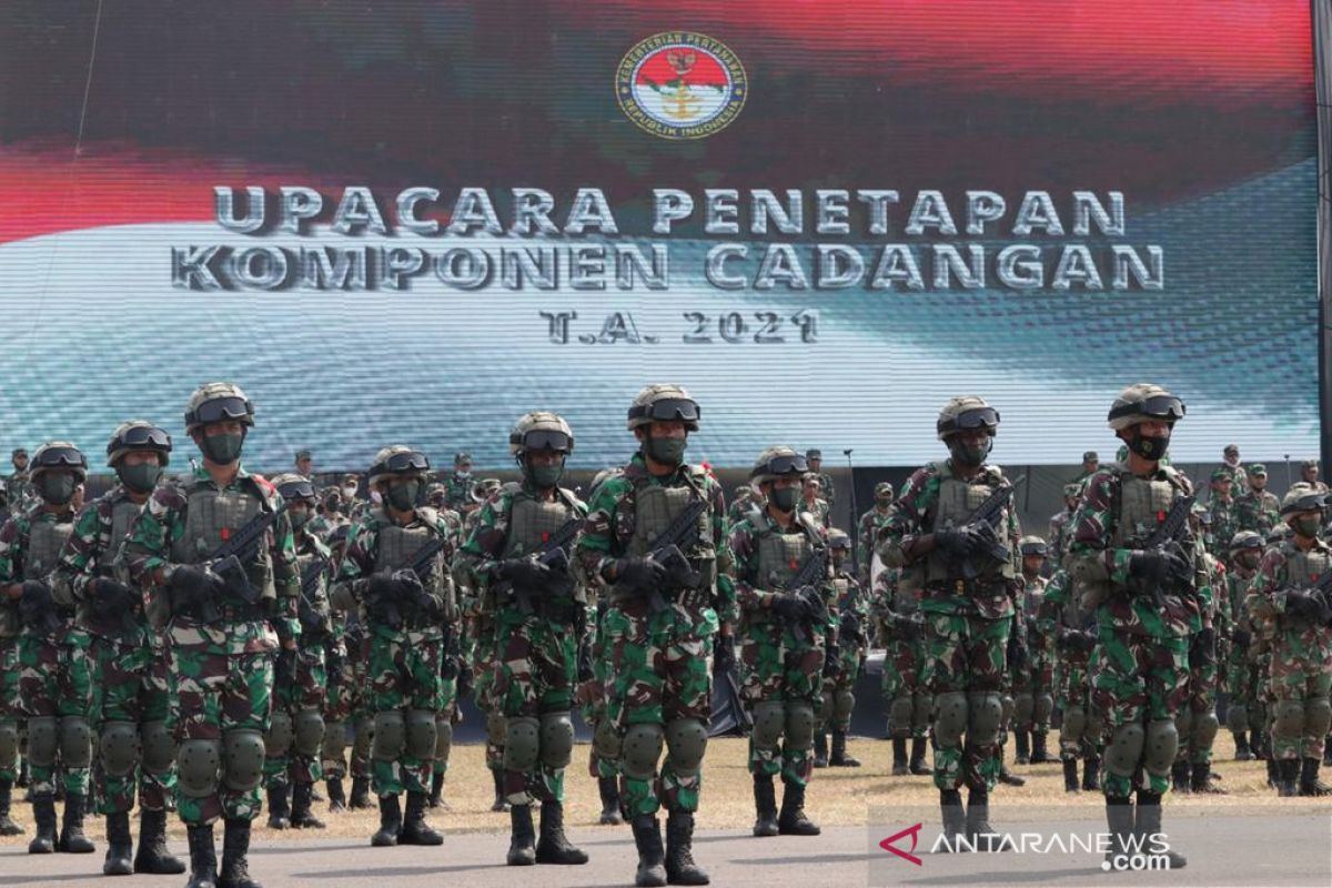 Kemhan tegaskan komcad bukan wajib militer