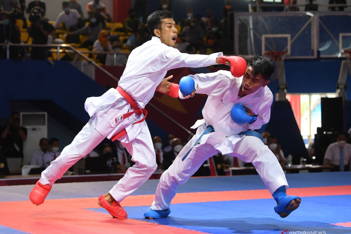 Jadwal karate PON Papua: dua emas menjadi penutup laga di Kayu Batu