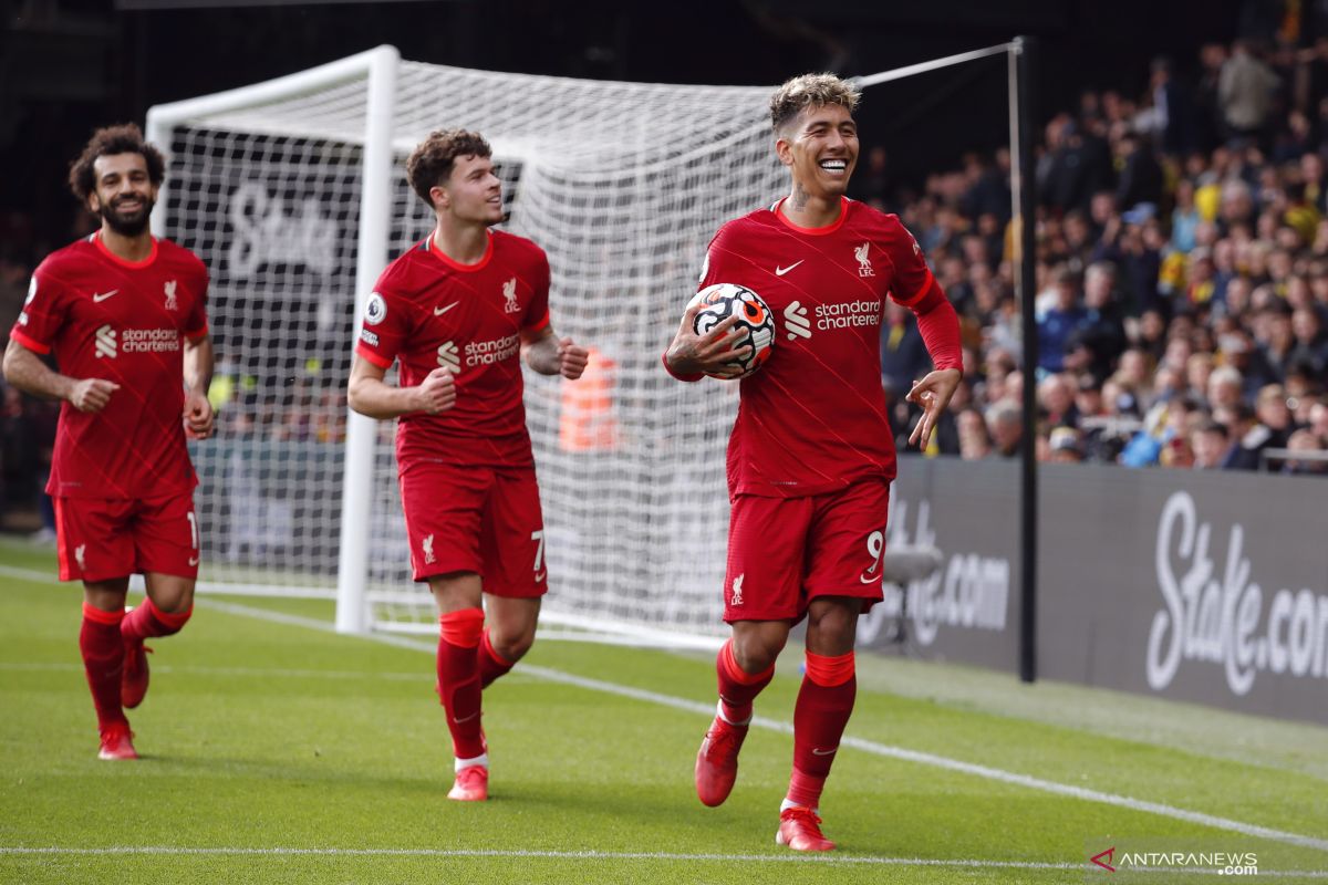 Liverpool bantai Watford 5-0