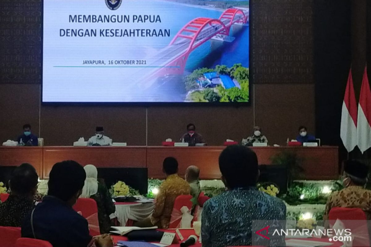 Wapres pimpin rakor pembangunan dan penanggulangan kemiskinan Papua