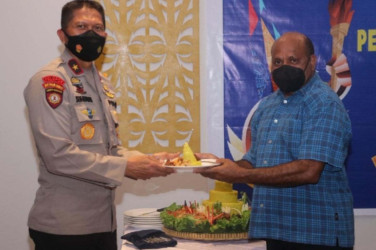 Kapolda Papua pimpin syukuran suksesnya pengamanan PON XX Papua