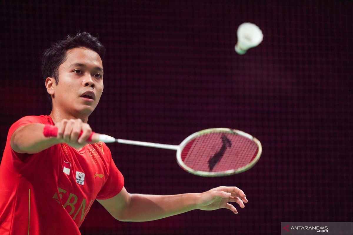 Ginting dan Shesar terhenti babak pertama Denmark Open 2021