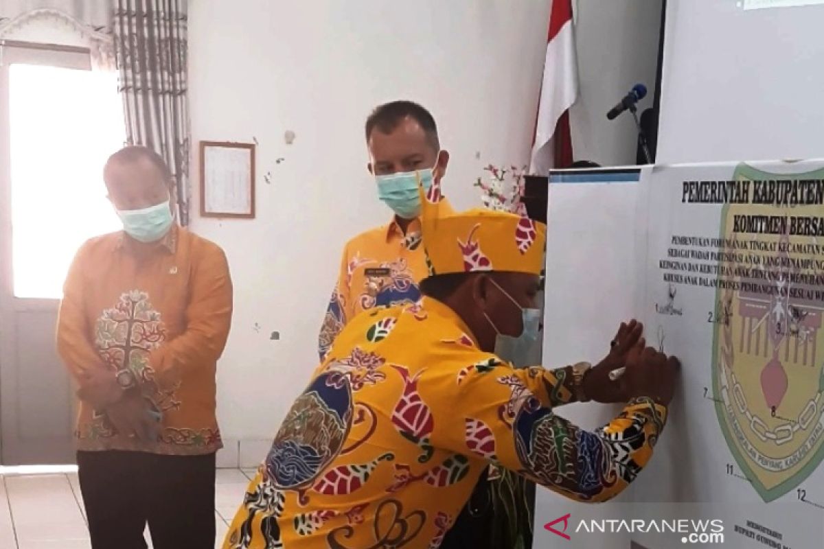 Bupati Gumas: Anak tidak hanya sekedar objek penikmat pembangunan