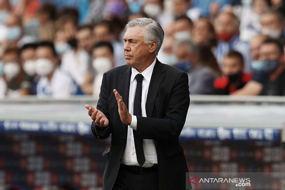 Hadapi PSG, Ancelotti: Dukungan suporter jadi keuntungan bagi Madrid