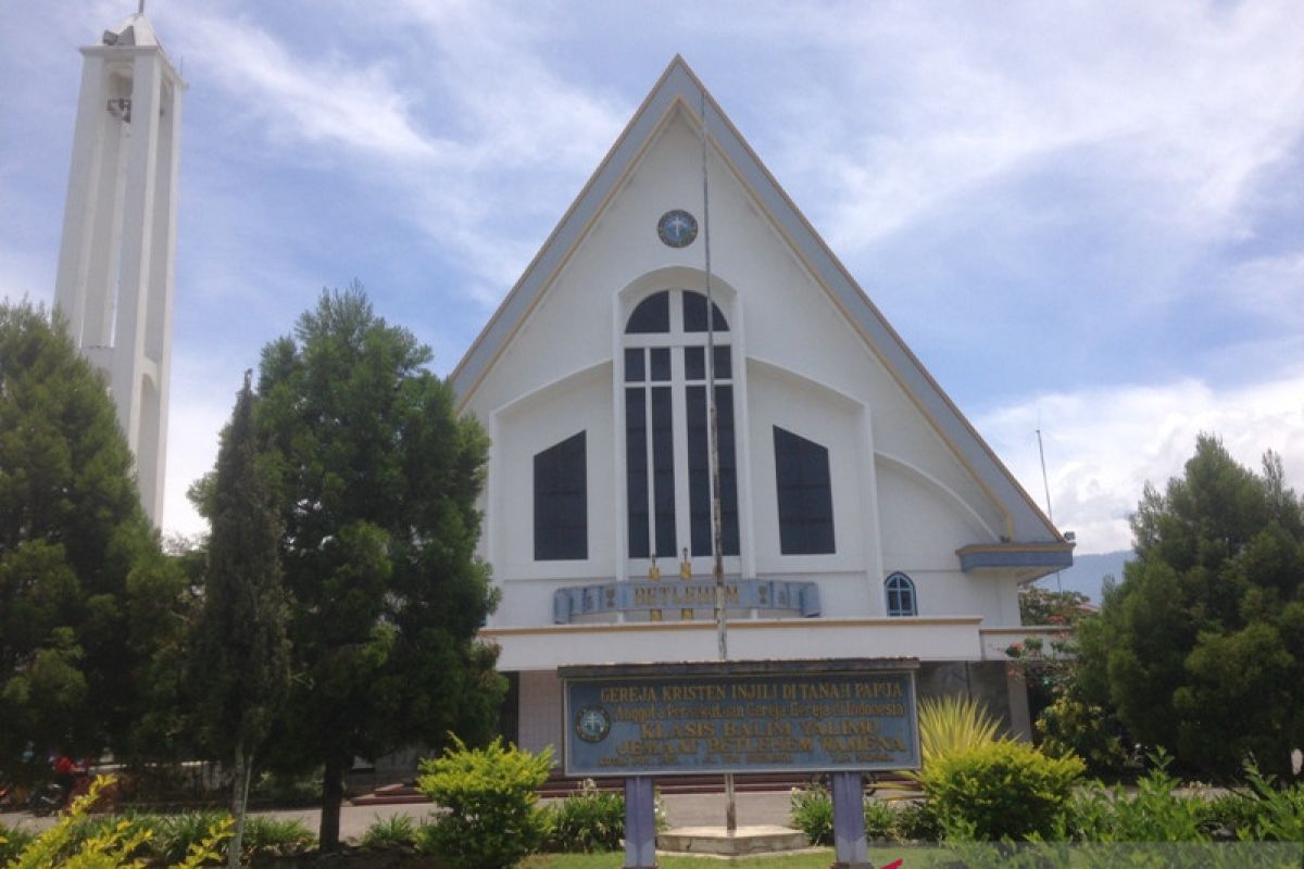 Ibadah HUT GKI di Jayawijaya tak digabung untuk cegah COVID-19