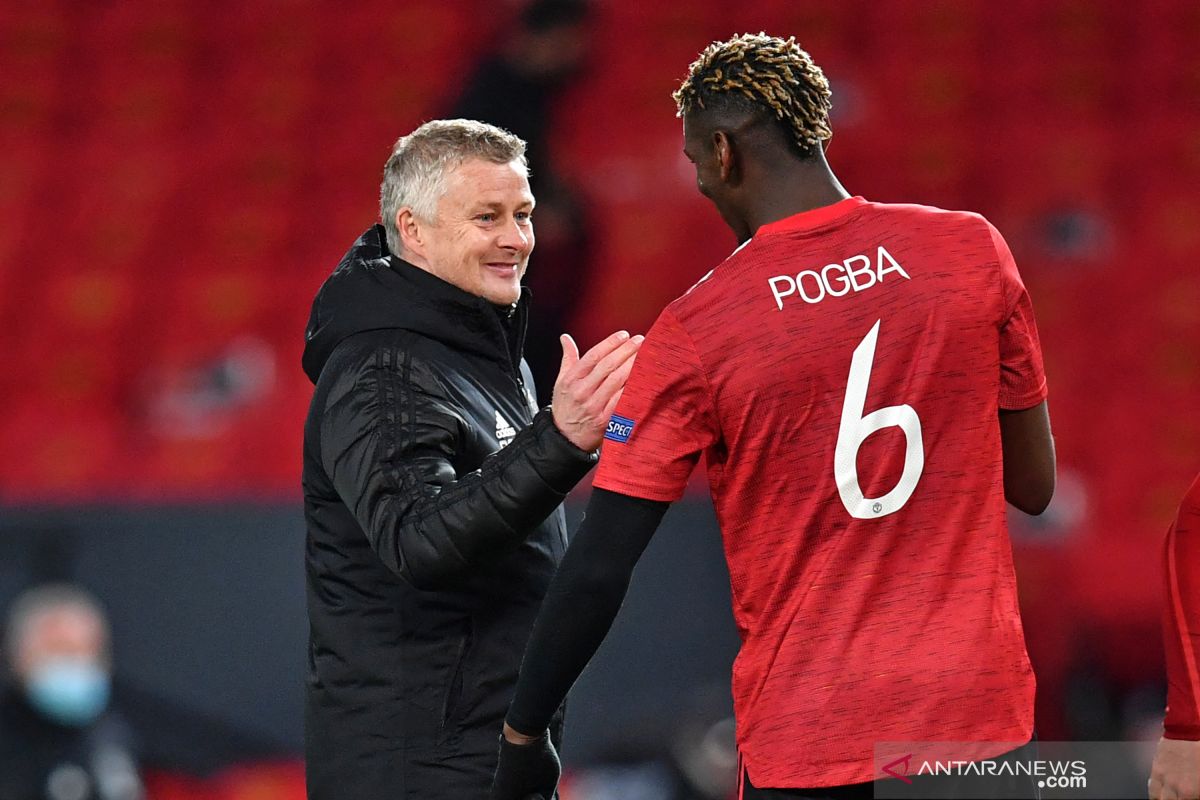 Cedera, Solskjaer: Pogba terancam absen tiga bulan