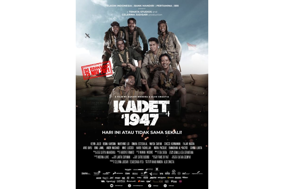 Menuju tayang, "Kadet 1947" rilis poster resmi di momen Sumpah Pemuda