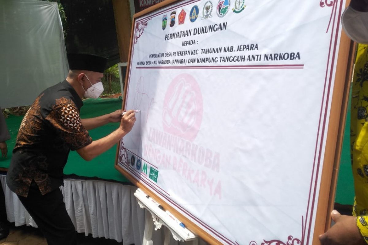 Kabupaten Jepara miliki desa  antinarkoba