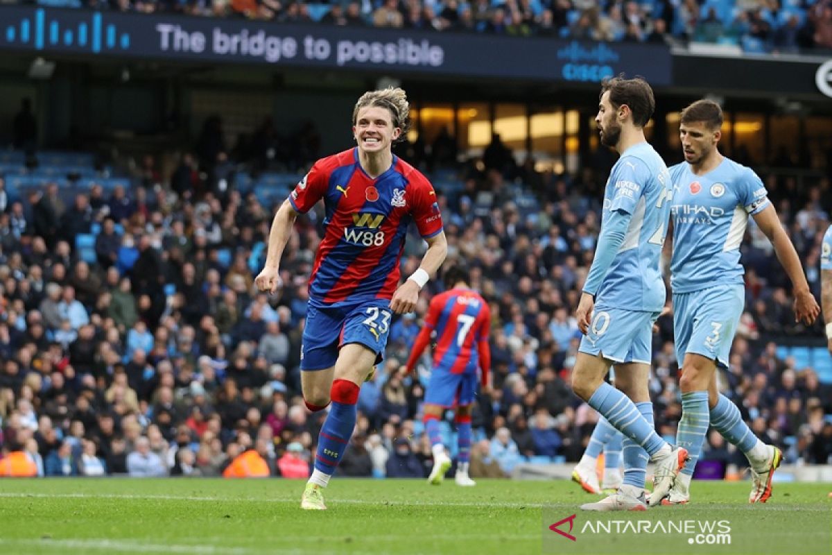 Crystal Palace hajar City 2-0, rusak perayaan laga ke-200 Guardiola bersama City