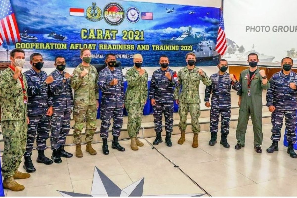 AS-Indonesia latihan militer bersama di Surabaya