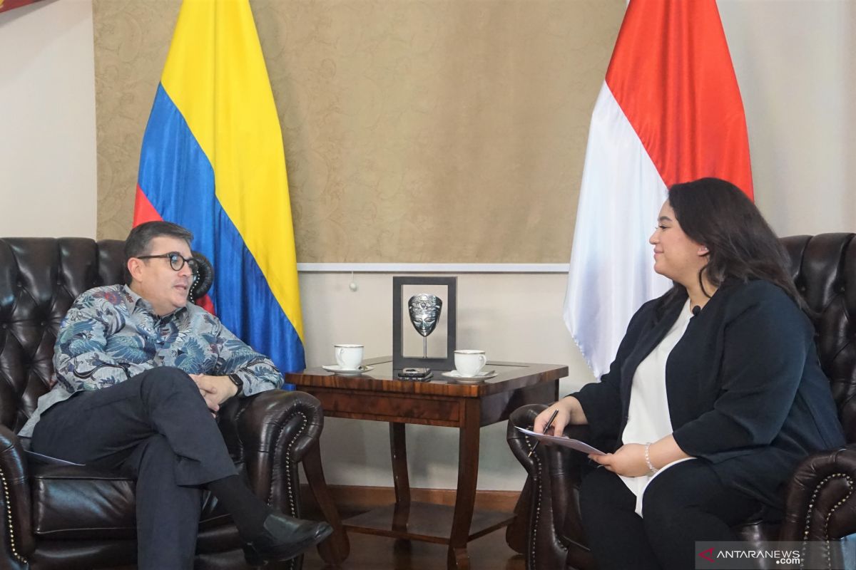 Wawancara Khusus: Kolombia tegaskan keinginan memperkuat hubungan bilateral dengan RI