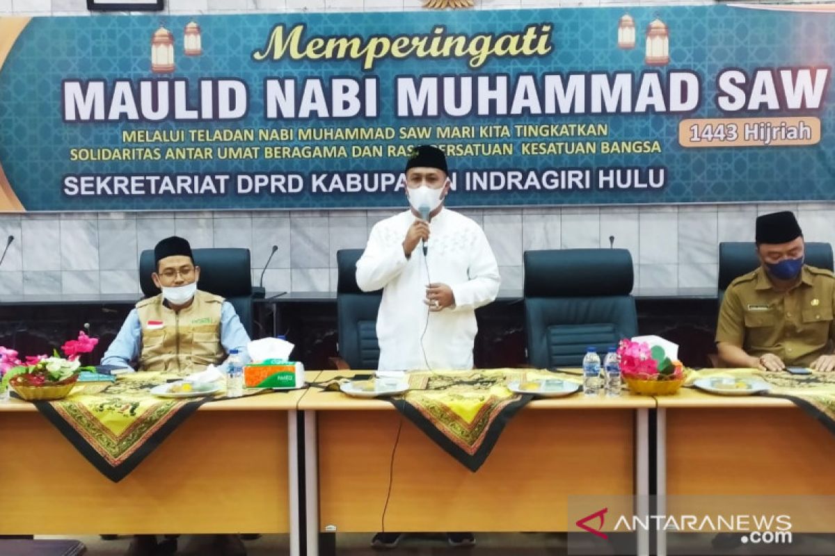 Pesan Maulid Nabi Muhammad SAW dari DPRD Inhu