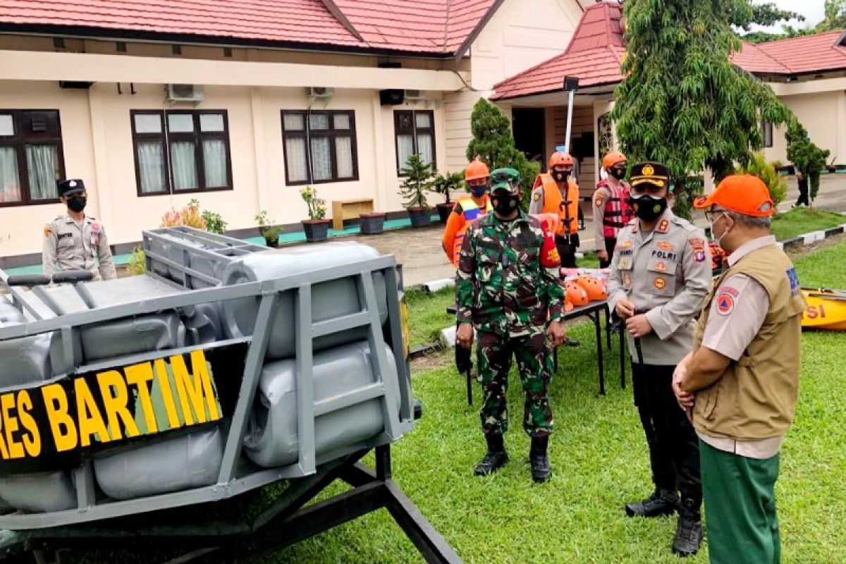 Kapolres Bartim: Sarpras penanganan banjir cukup memadai