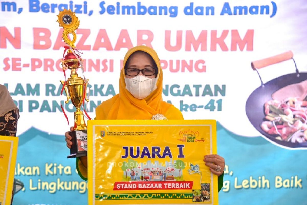 Mesuji raih juara pertama lomba bazar pangan lokal UMKM tingkat Provinsi Lampung