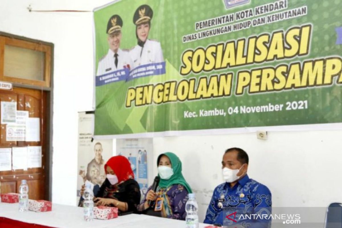 Pemkot Kendari sosialisasikan pengelolaan sampah pada masyarakat