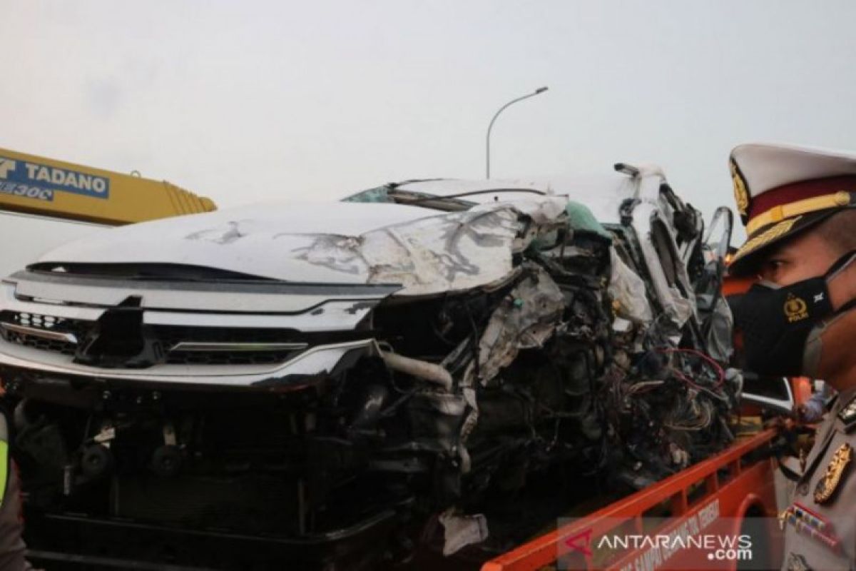 Polda Jatim beberkan hasil olah TKP kecelakaan mobil Vanessa Angel