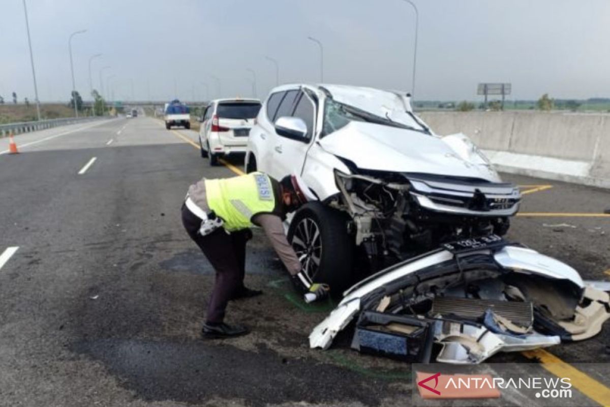 Polisi benarkan korban kecelakaan di tol Vanessa Angel dan suami