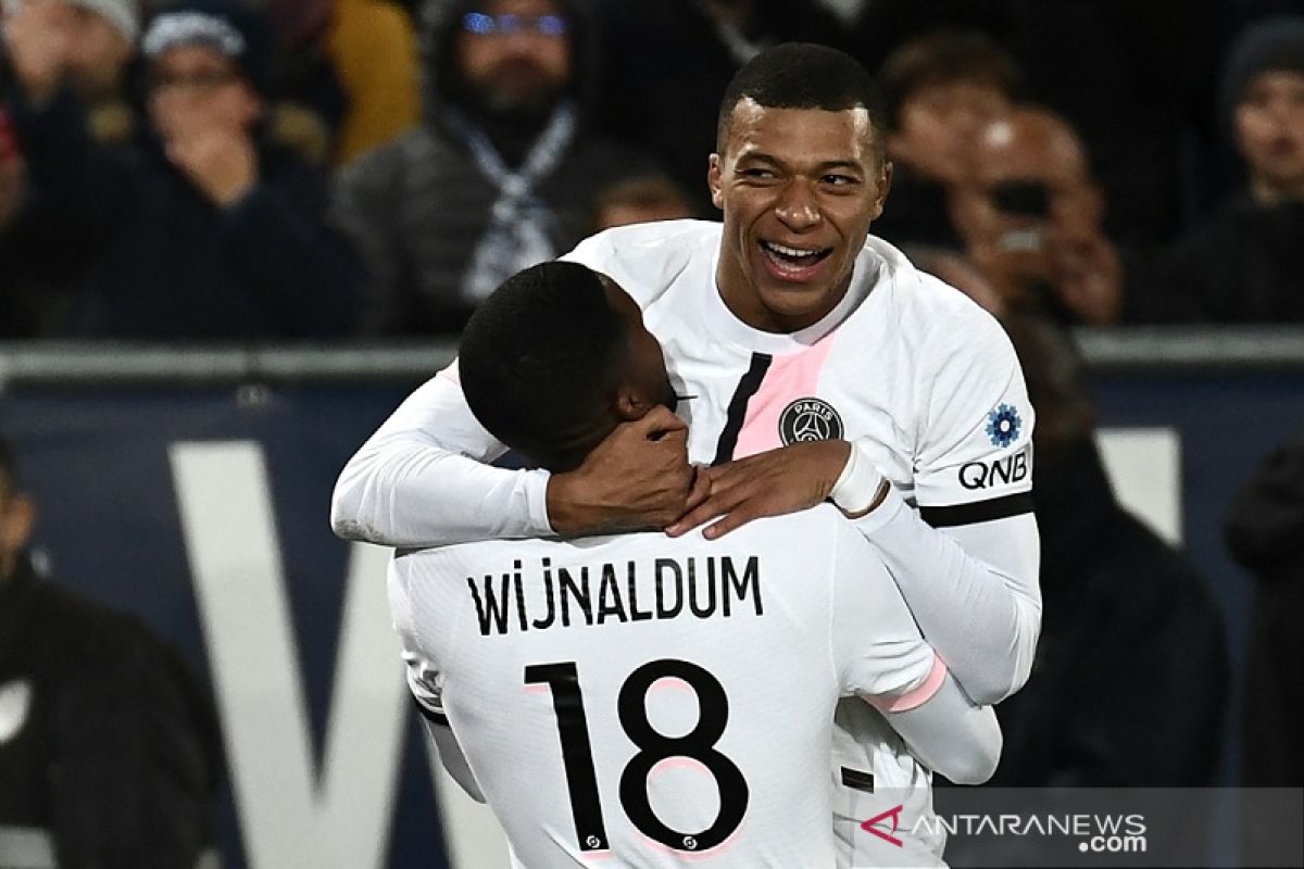 PSG tundukkan Bordeaux 3-2