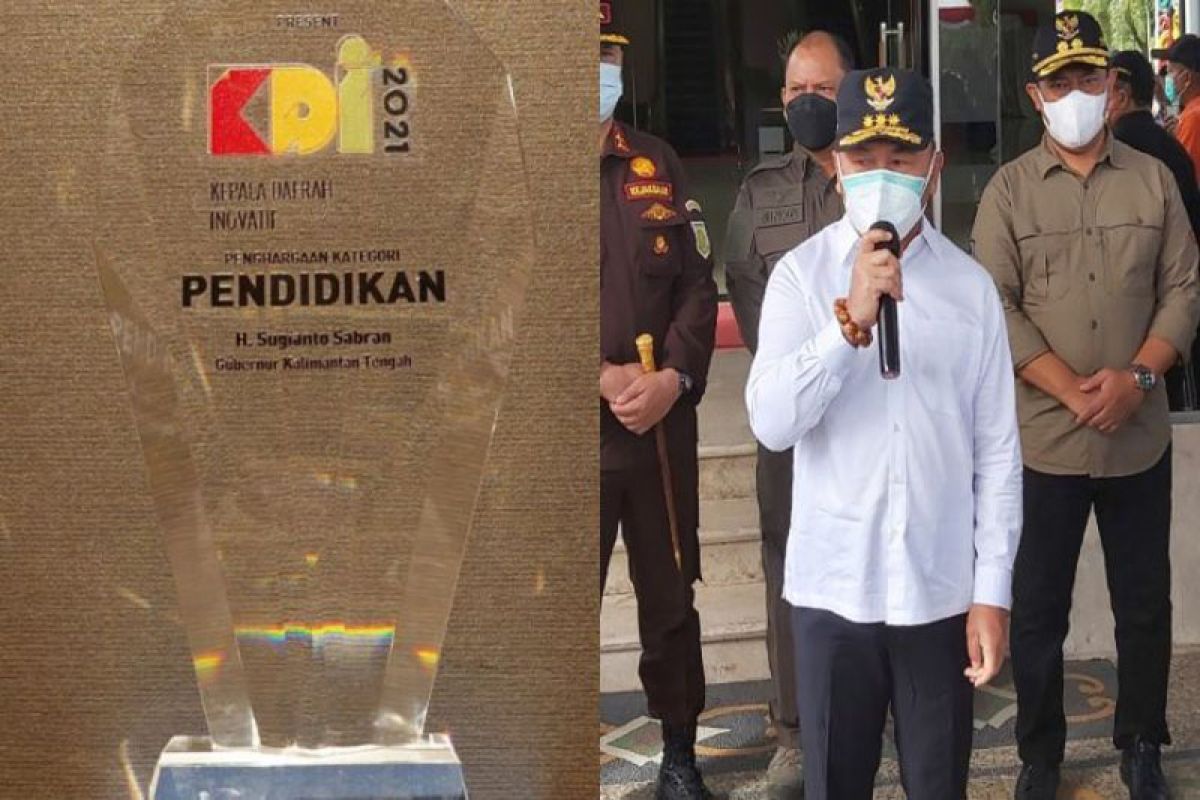 Gubernur Kalteng  jadi kepala daerah inovatif pendidikan