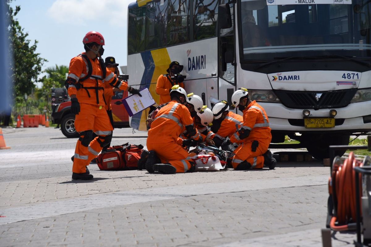 Joint emergency team holds simulations ahead of 2021 Mandalika WSBK