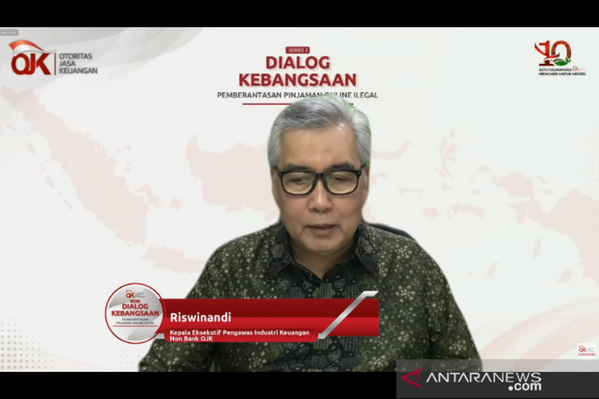 OJK catat 3.631 pinjol ilegal berhasil ditindak sejak tahun 2018