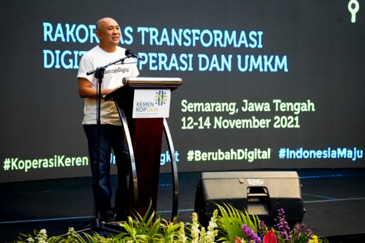 Menkop UKM tekankan pentingnya digitalisasi koperasi dan  UMKM