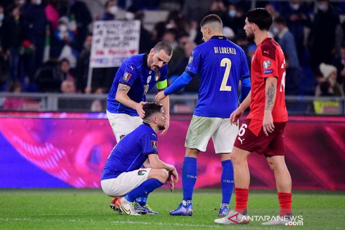 Italia bermain imbang 1-1 lawan Swiss