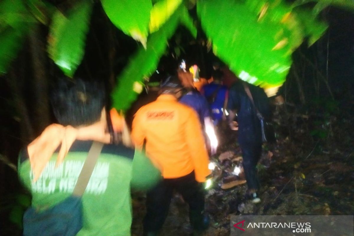 Lansia hilang di hutan berhasil ditemukan, begini kondisinya