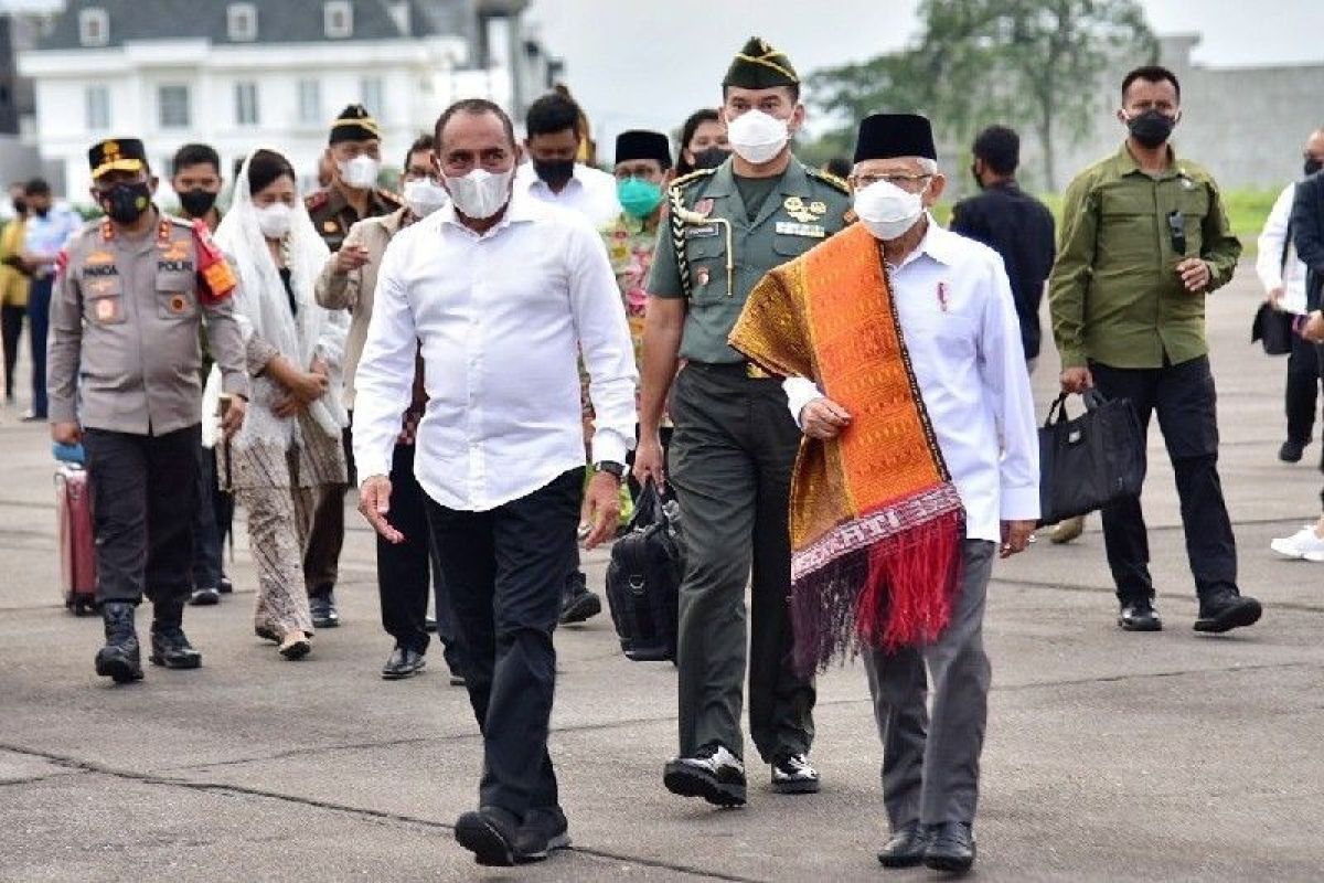 Wapres Ma'ruf Amin berharap Sumut bentuk mal pelayanan publik