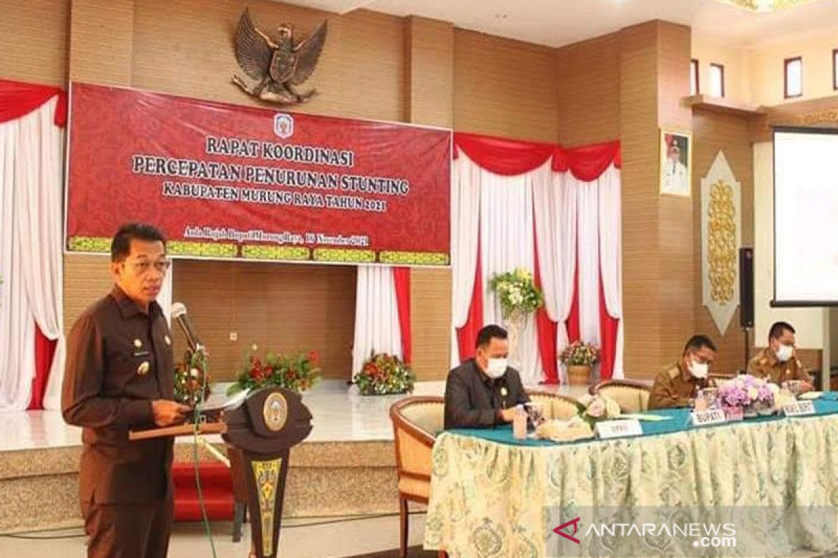 Bupati: Perlu komitmen bersama tangani stunting di Murung Raya