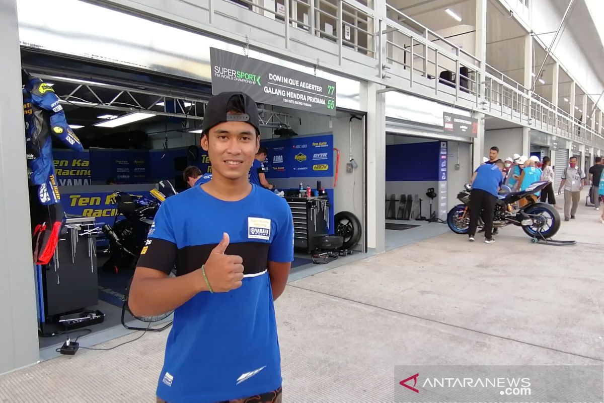 Galang rasakan atmosfer "home race" di WSBK Mandalika