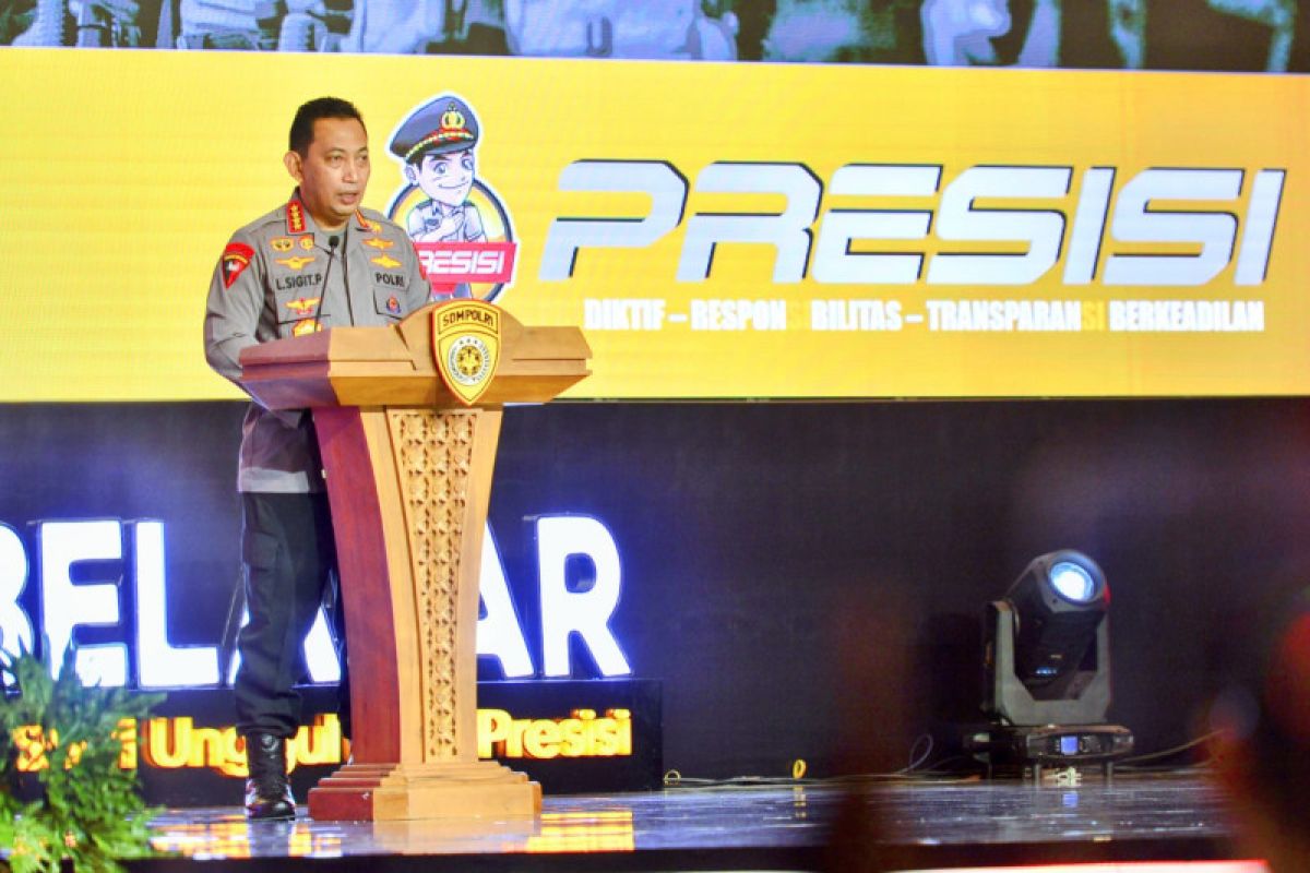 Kapolri ingatkan pentingnya SDM unggul dalam transformasi Polri Presisi