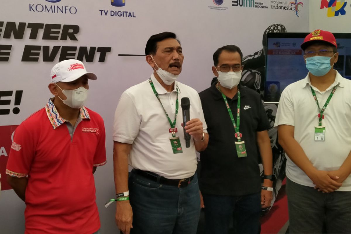 Luhut sebut Sirkuit Mandalika memenuhi standar ajang balap F1